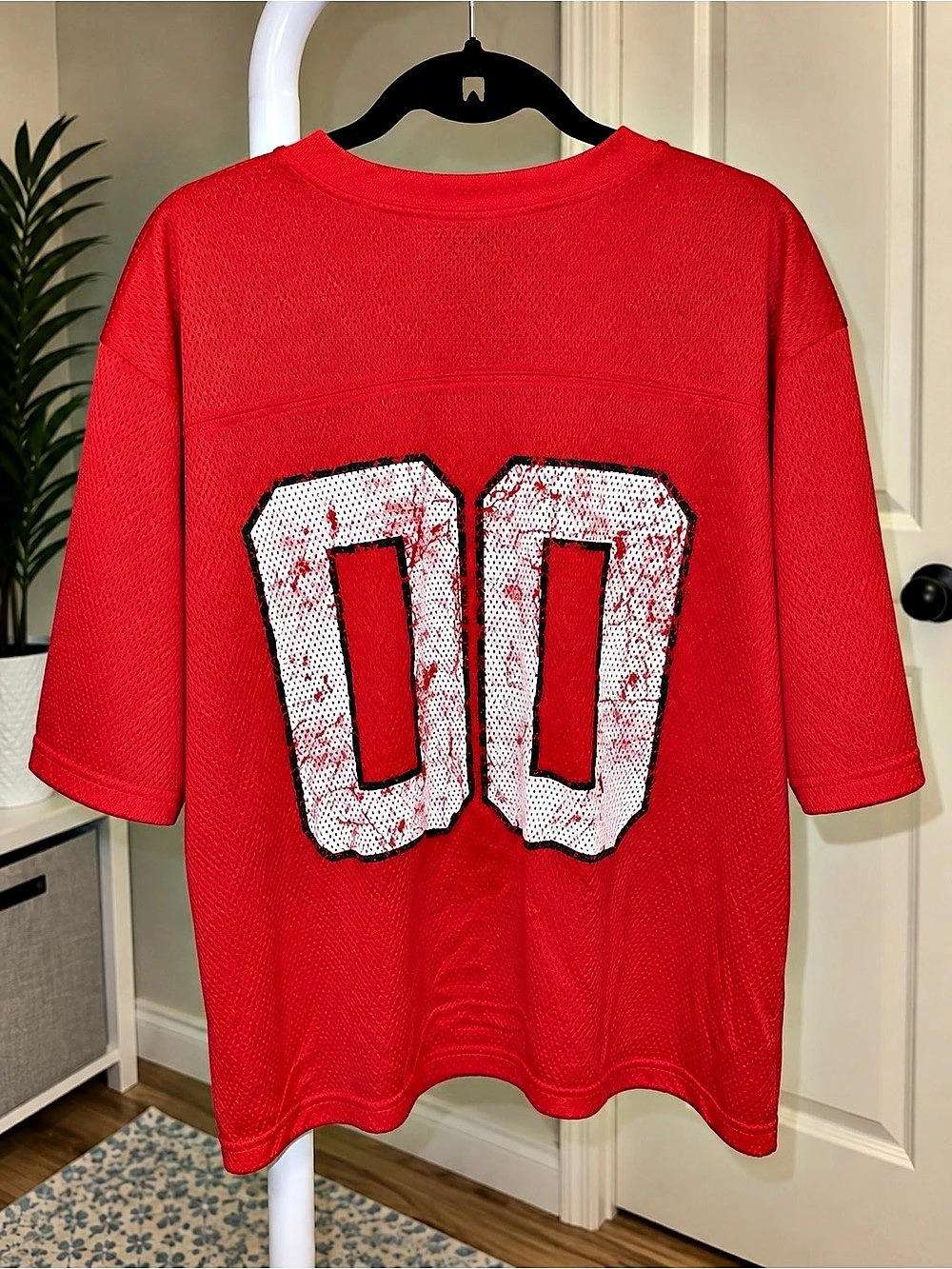 NWT Red & White Number 00 Jersey